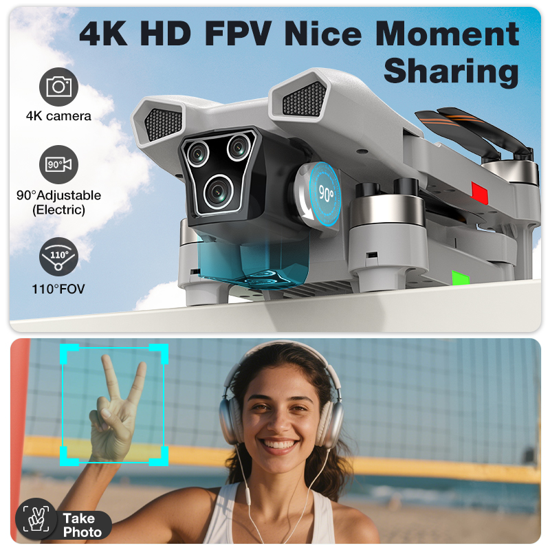 NUOVO Drone L017 Pro Brushless - Drone Gimbal Case recensione e prezzo