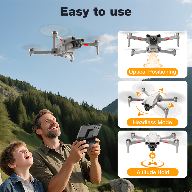 NUOVO Drone L017 Pro Brushless - Drone Gimbal Case recensione e prezzo