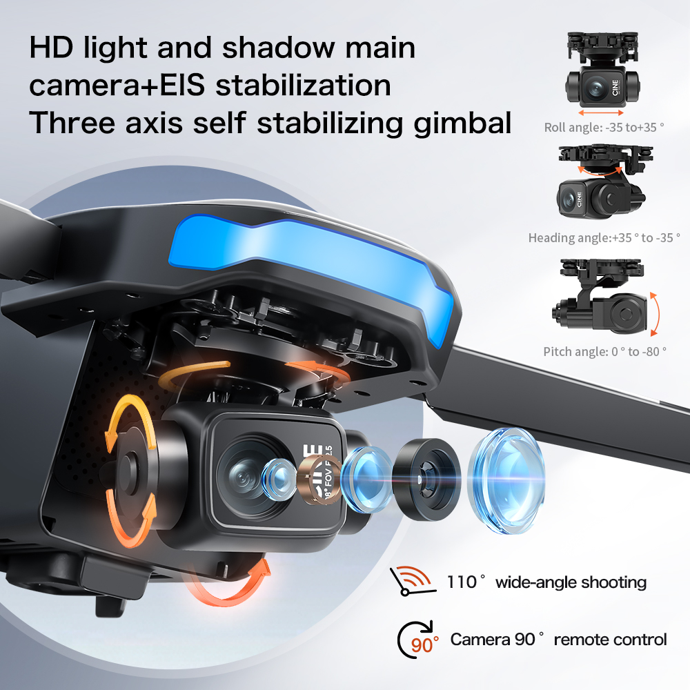 Nuovo Drone S-X1 MAX GPS 8K Pr - Drone Gimbal Case recensione e prezzo